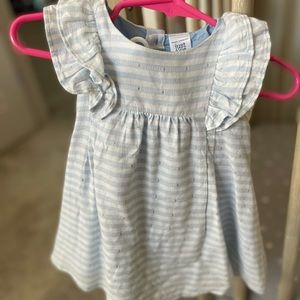 Mila’s Beauty Boutique: Blue Striped Dress